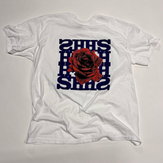 Run For The Jars Shirt in White/Violet/Scarlet