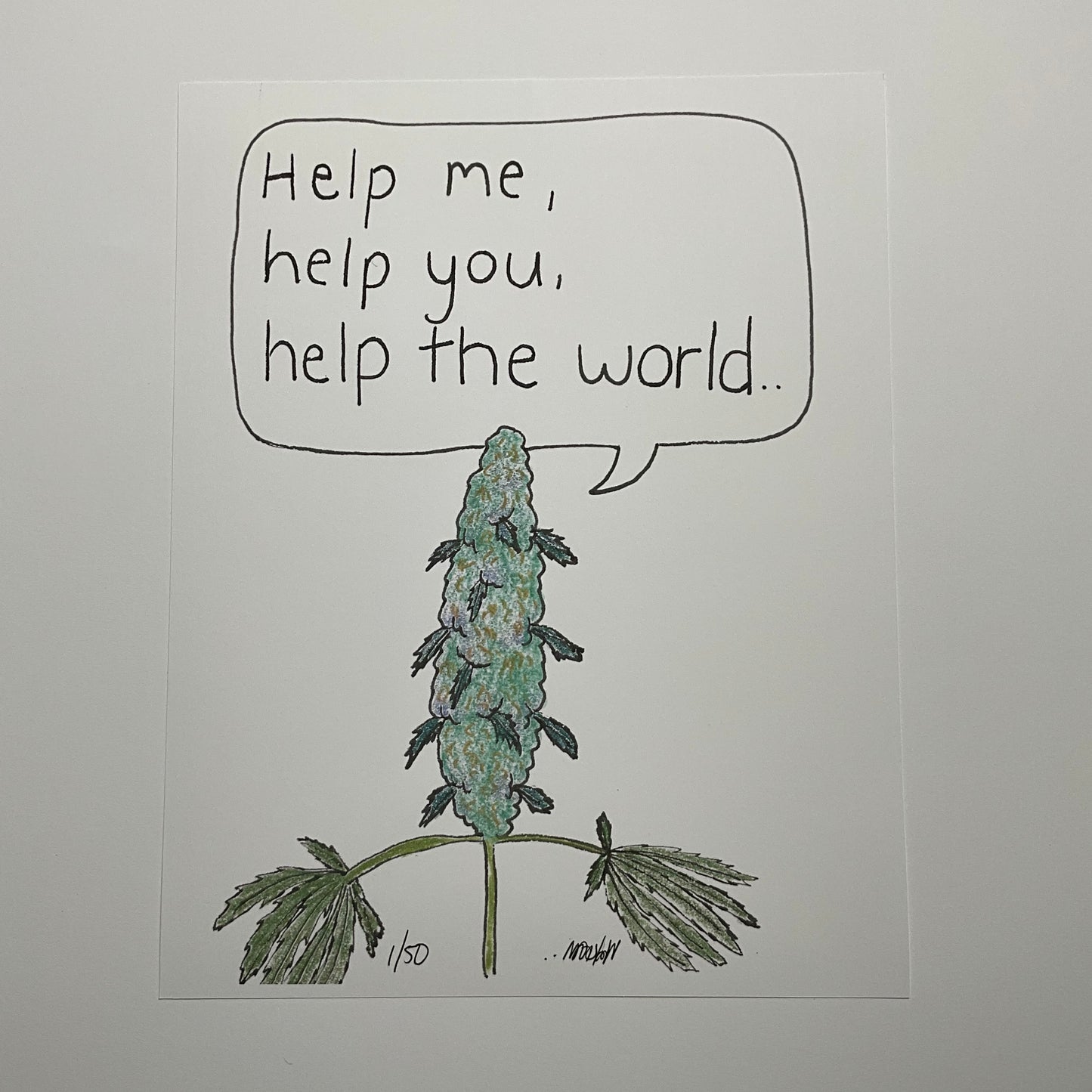 Help On The Way 11x14” Print
