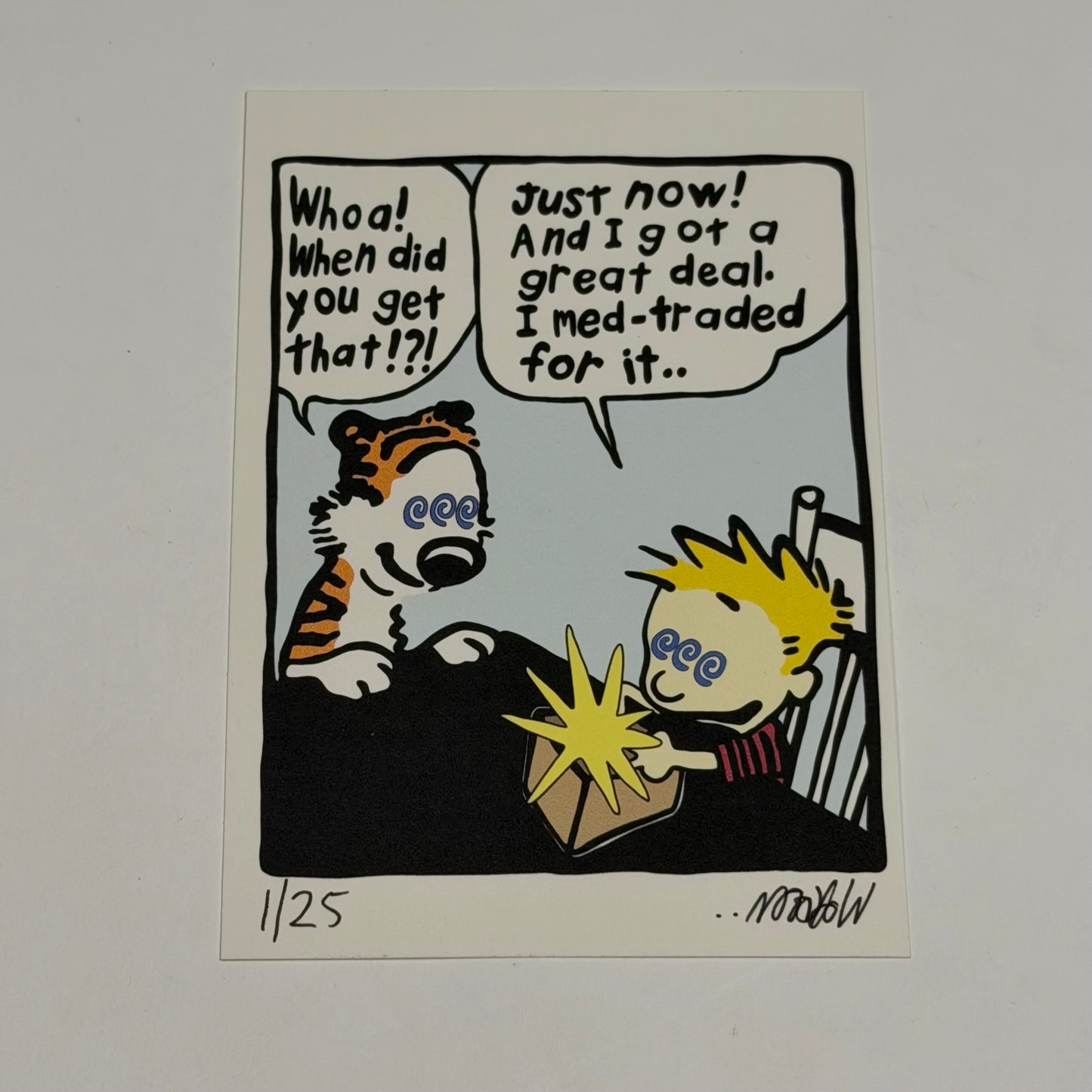 Med-Trades.. 5x7” Limited Print