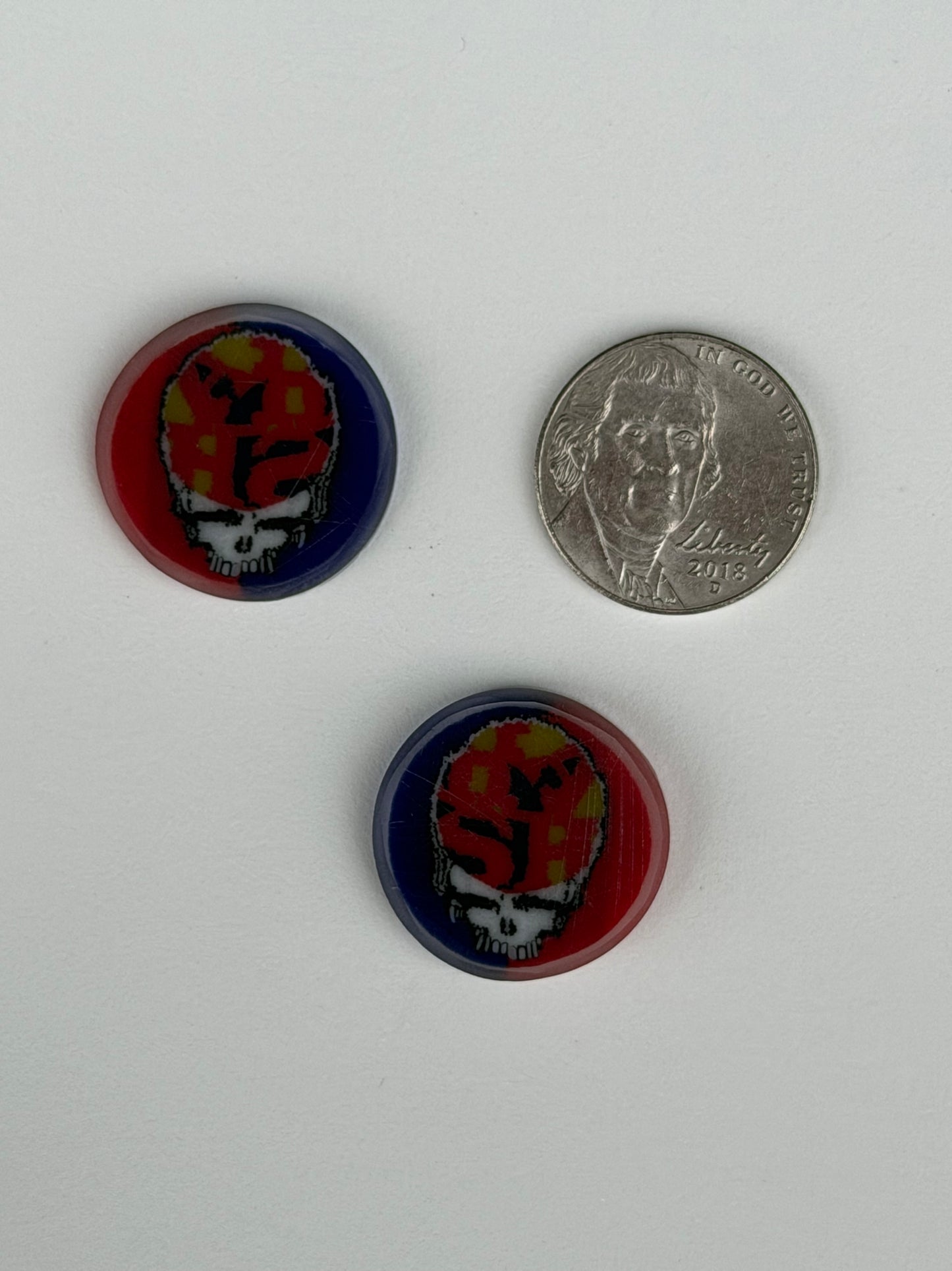 Grateful Sheesh Glass Coin by AJ Manger