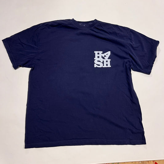 Love Sheesh Tshirt in White/Navy