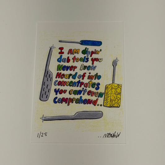 Dipping’ 5x7” Limited Print