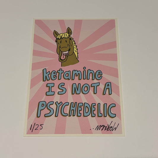 Horsin Around.. 5x7” Limited Print