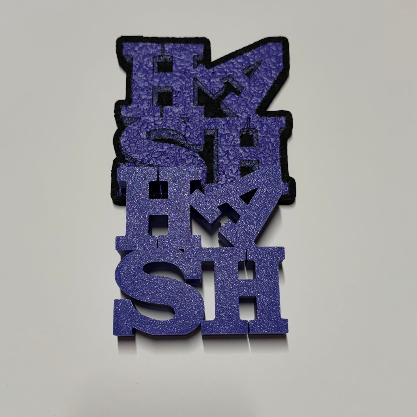 Purple Reign 4” LoveSheesh Sculpture/Mat Set