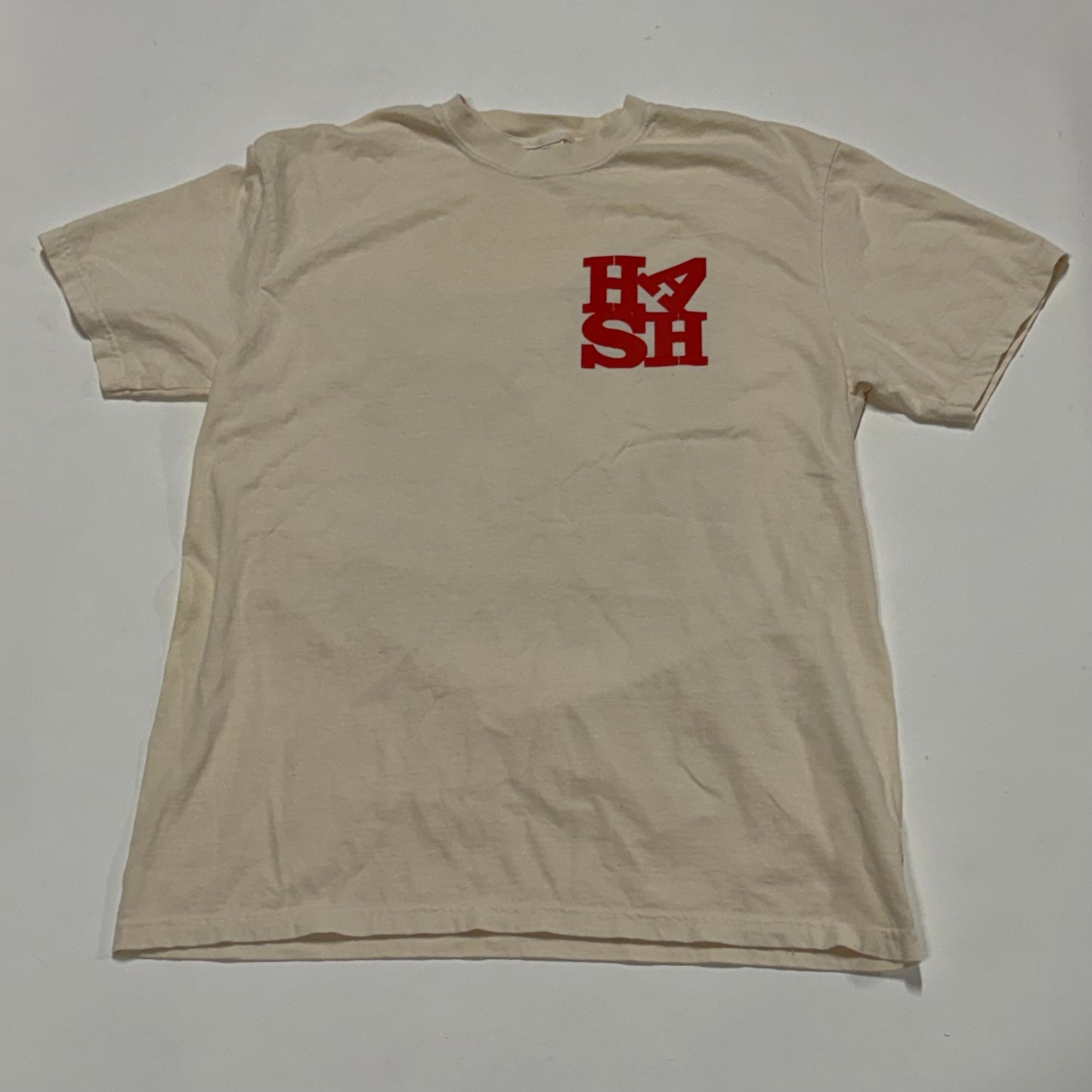 Love HashSimile Shirt in Red/Natural