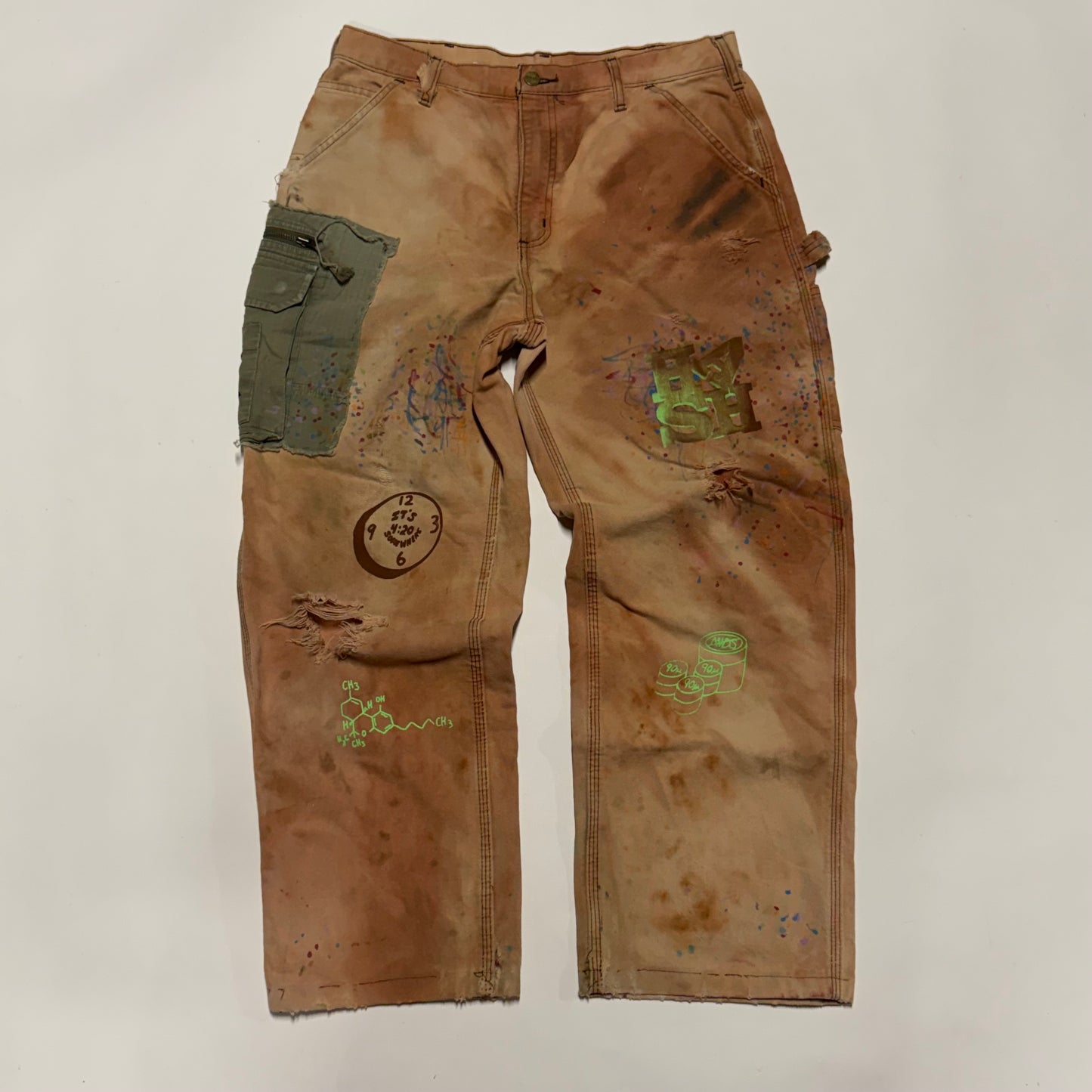 Listen To The Cargo Pants 34x32