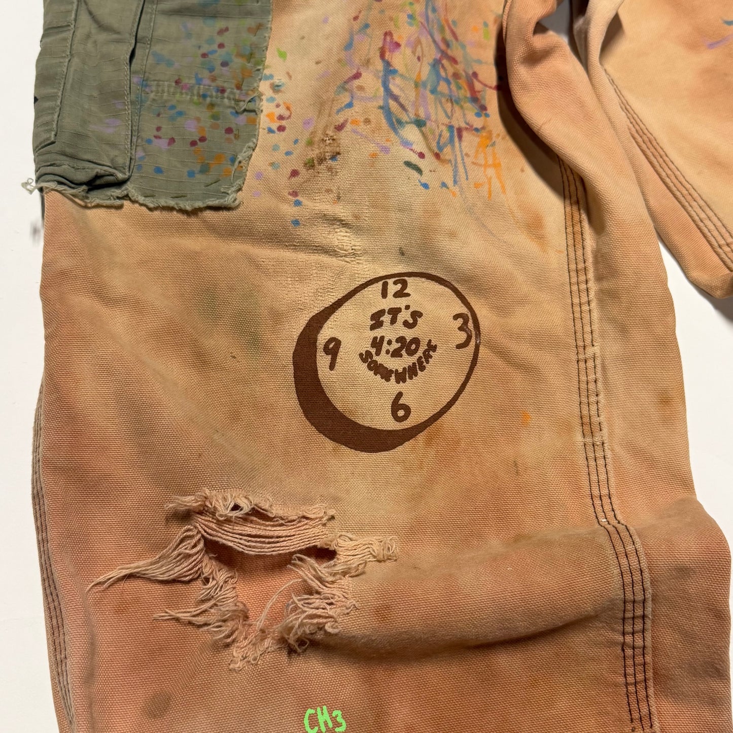 Listen To The Cargo Pants 34x32