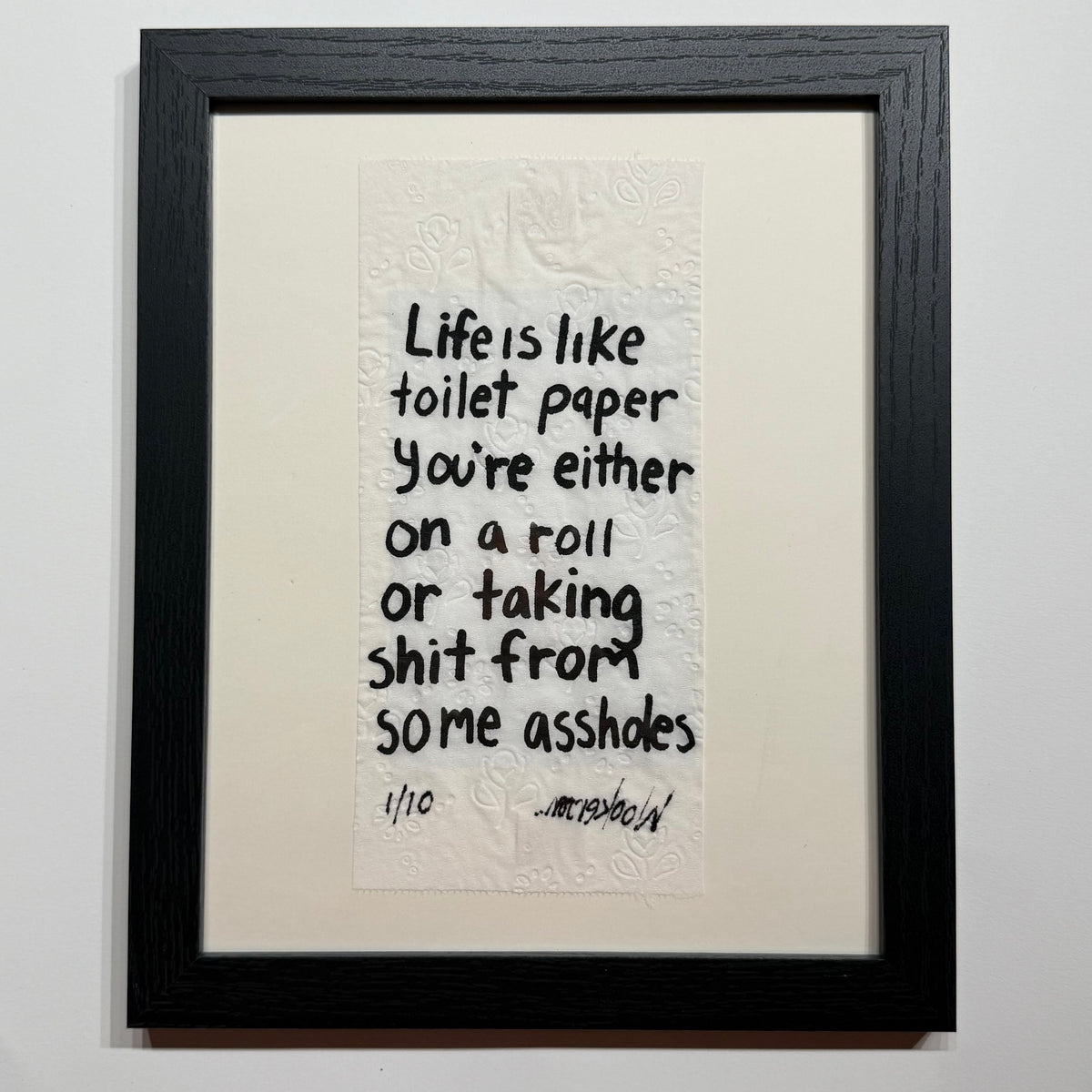 On A Roll Screenprint Limited Print