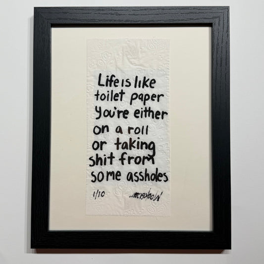 On A Roll Screenprint Limited Print