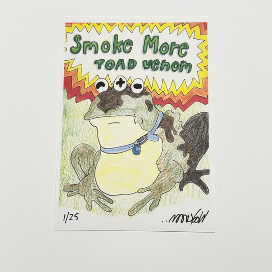 More Toad 5x7” Limited Print