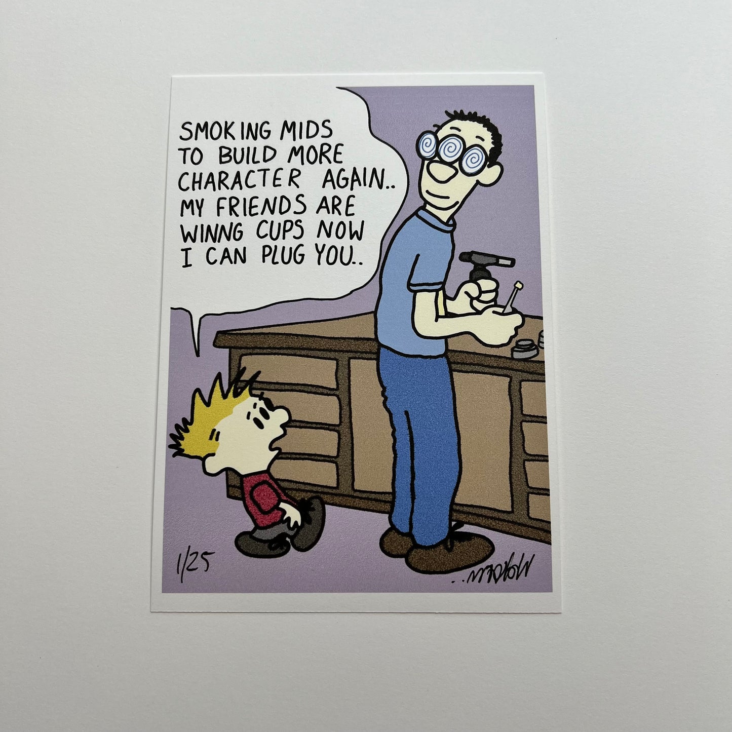 I can plug you 5x7” print