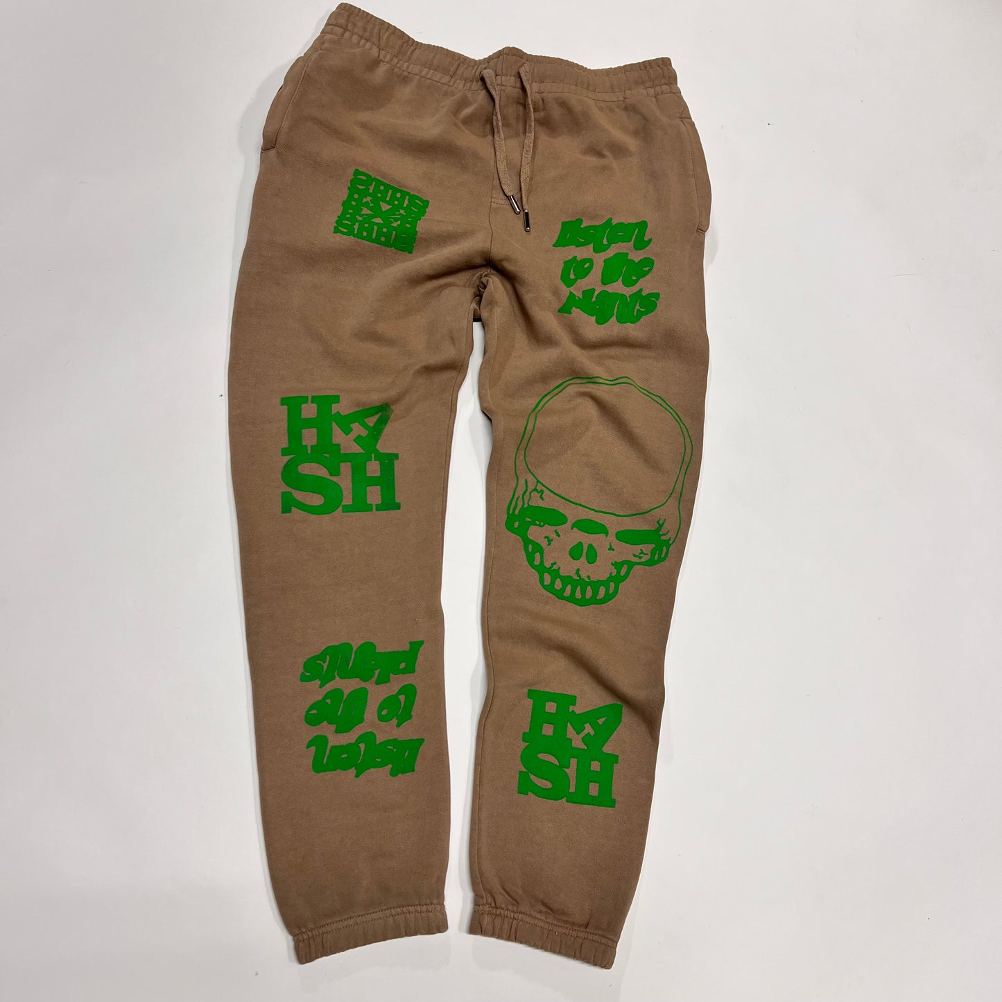 Washroom Sweats in Green/Sand