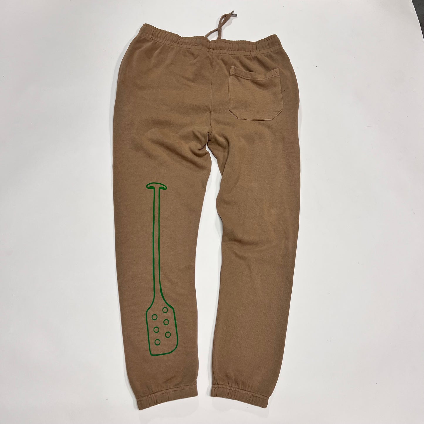 Washroom Sweats in Green/Sand