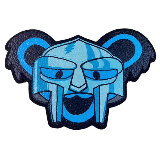 Blue Doom Bear Mat