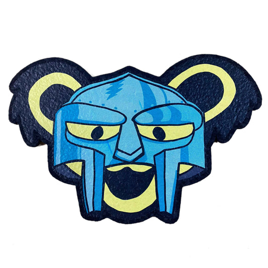 Yellow Doom Bear Mat
